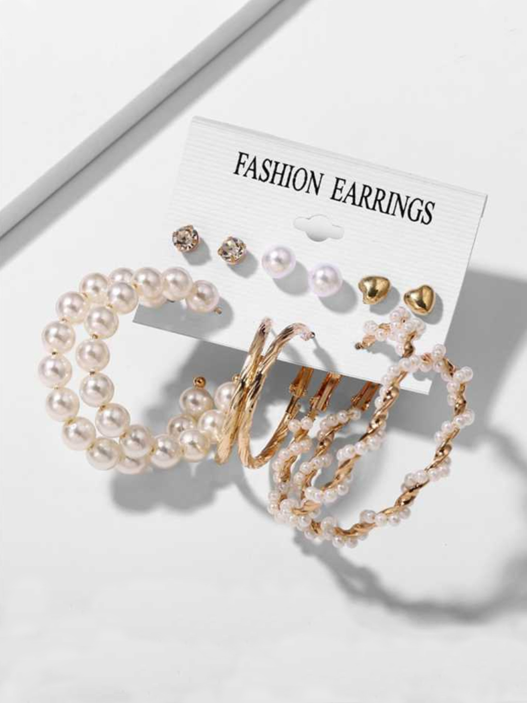 YouBella Fashion Jewellery Gold Plated Ear rings Combo of Earrings for Girls and Women (Style 5)