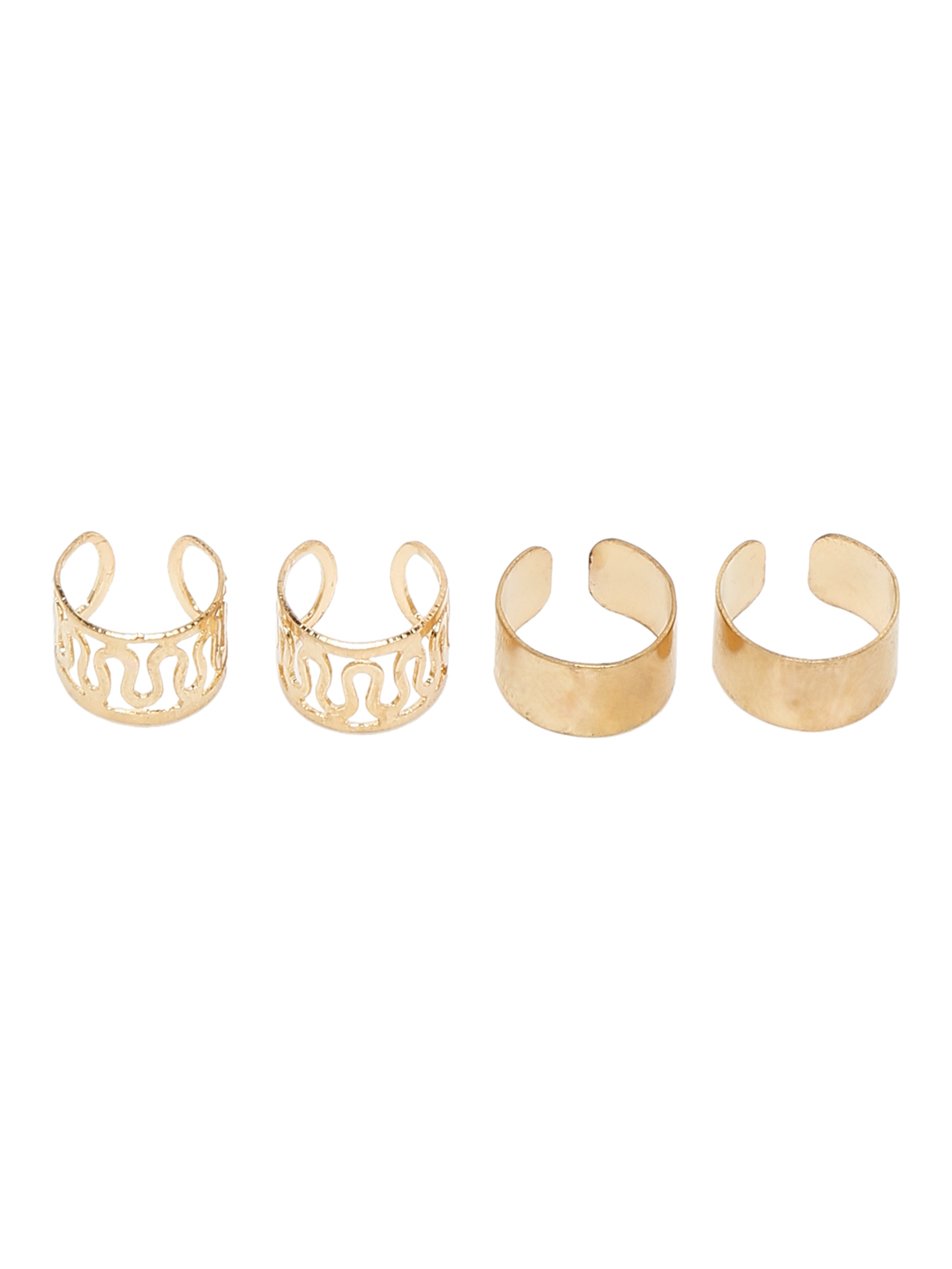 YouBella Jewellery Celebrity Inspired Earrings Combo for Girls and Women (Gold) (YBEAR_33350)