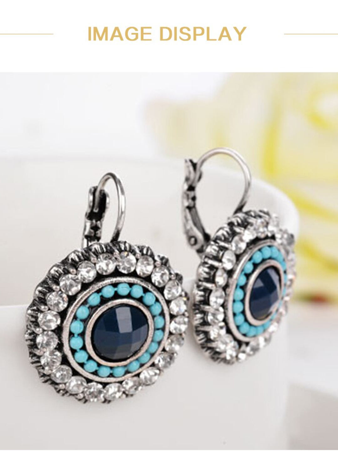 YouBella Jewellery for Women Celebrity Earrings Ear Rings for Girls and Women (YBEAR_33355) (Multi-Color)