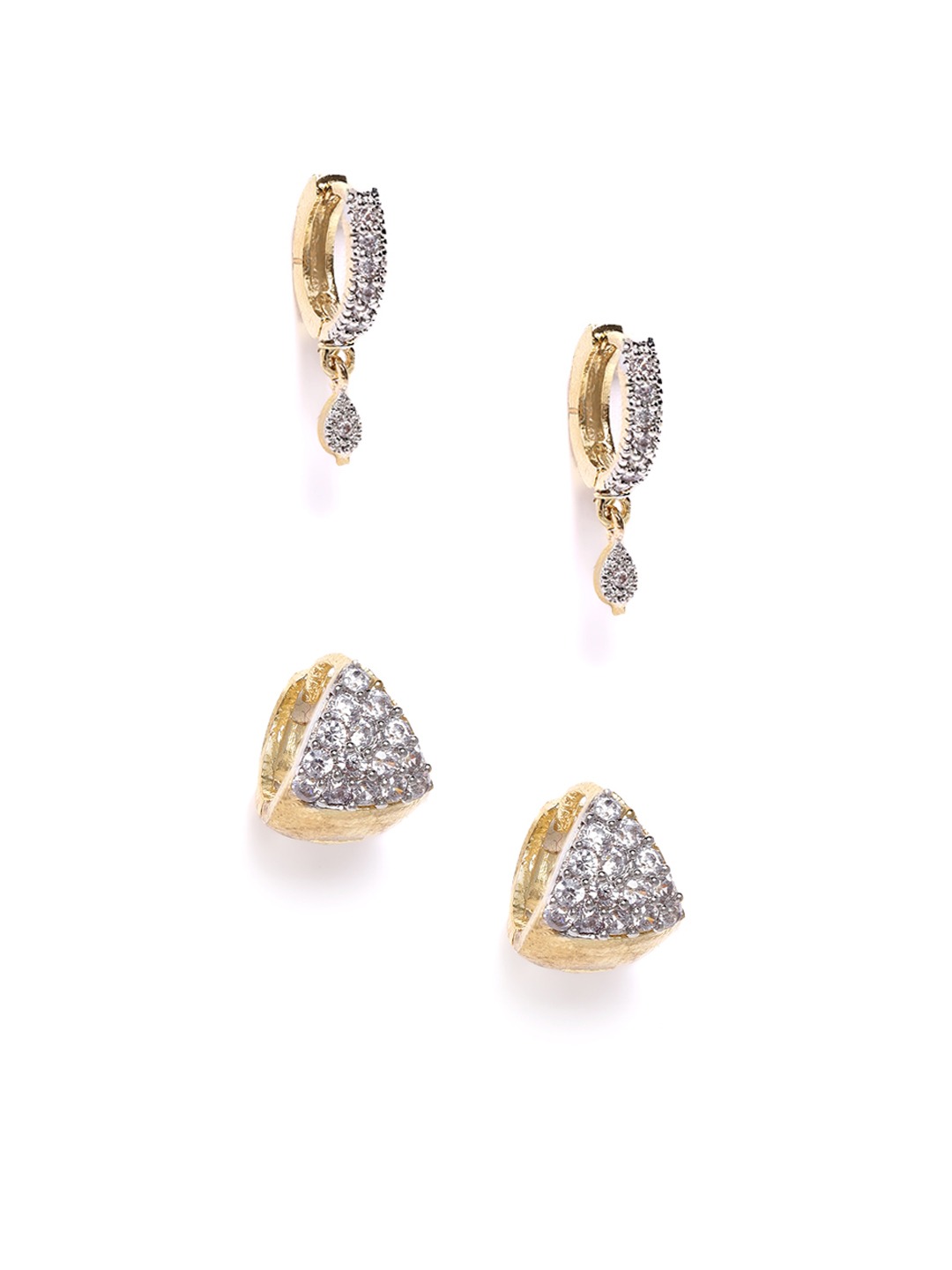 YouBella Jewellery Gold Plated hoop Earrings for Girls