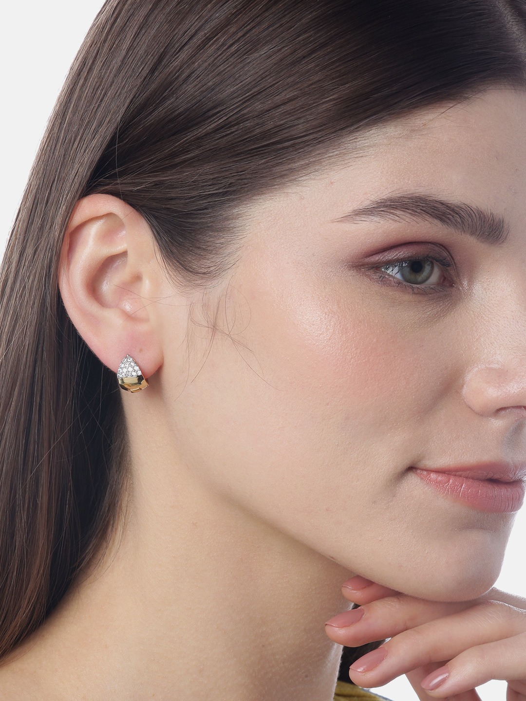 YouBella Jewellery Gold Plated hoop Earrings for Girls