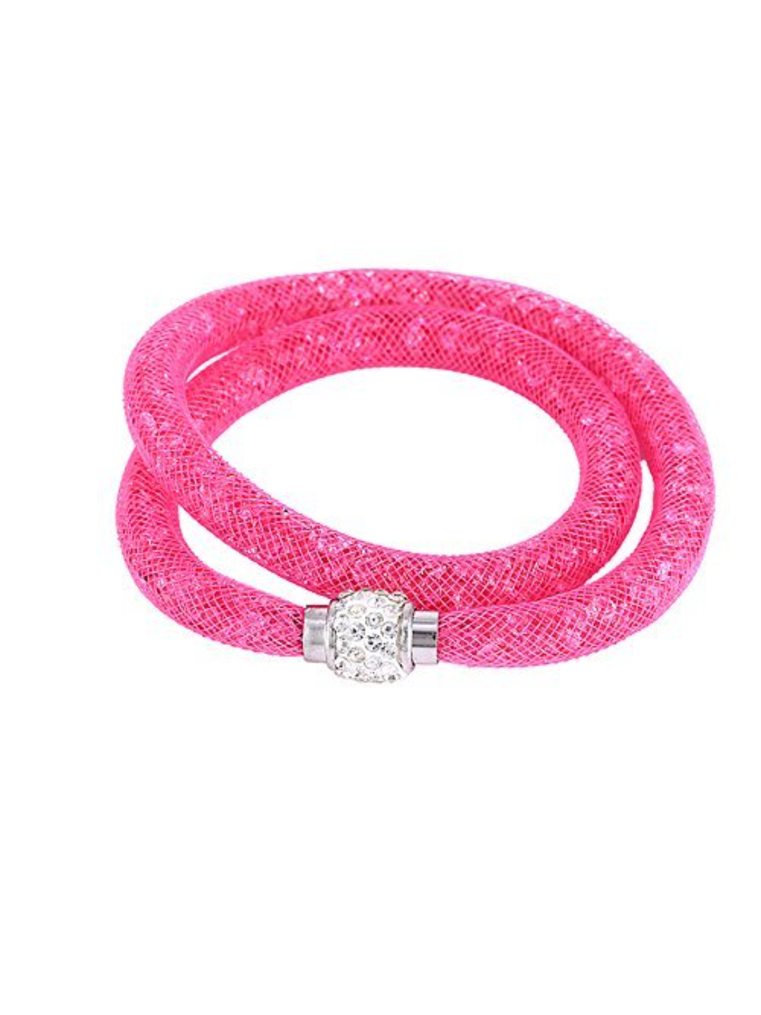 Youbella Multi Color Combo Of 6 Stardust Necklace Cum Bangle Bracelets For Women