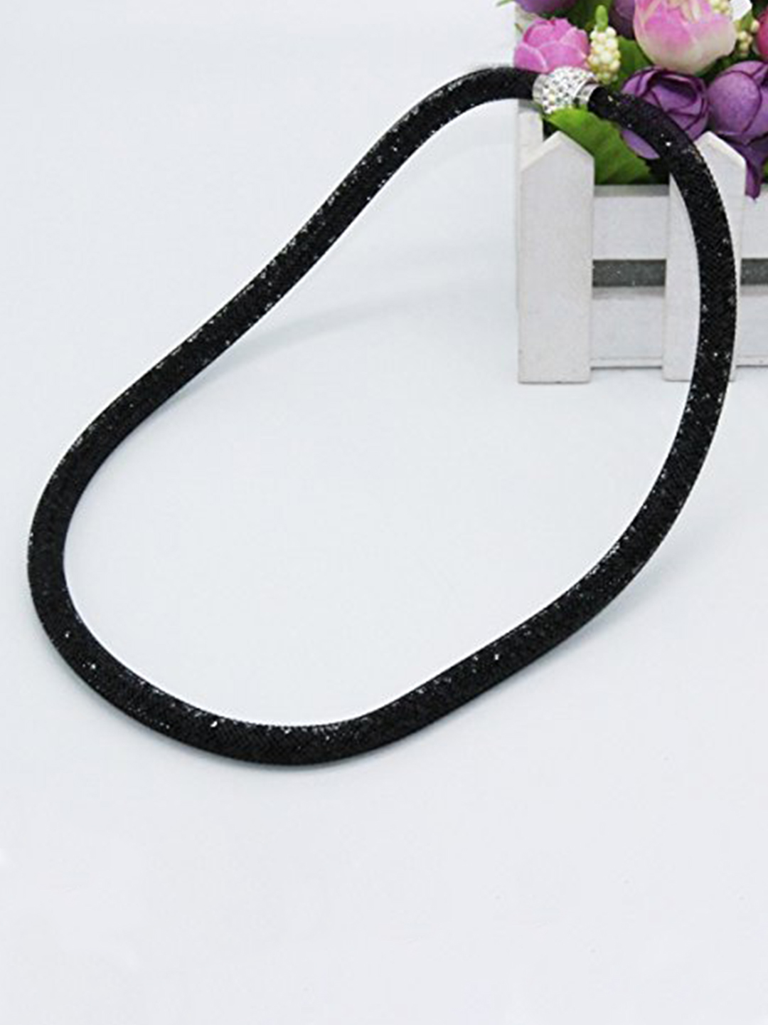 Youbella Multi Color Combo Of 6 Stardust Necklace Cum Bangle Bracelets For Women