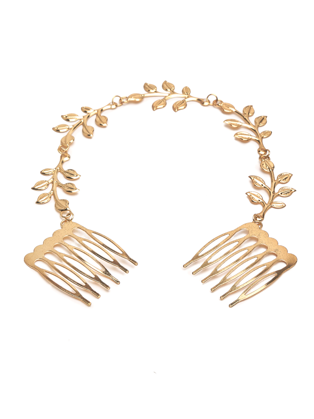 YouBella Women Gold-Toned Embellished Comb Pin