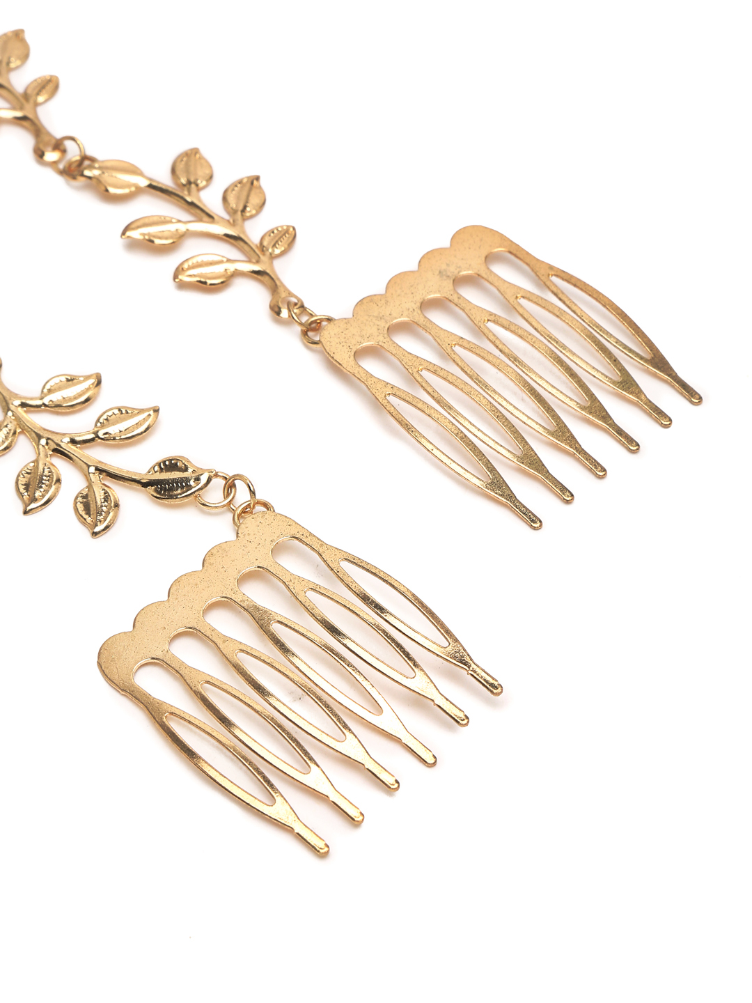 YouBella Women Gold-Toned Embellished Comb Pin