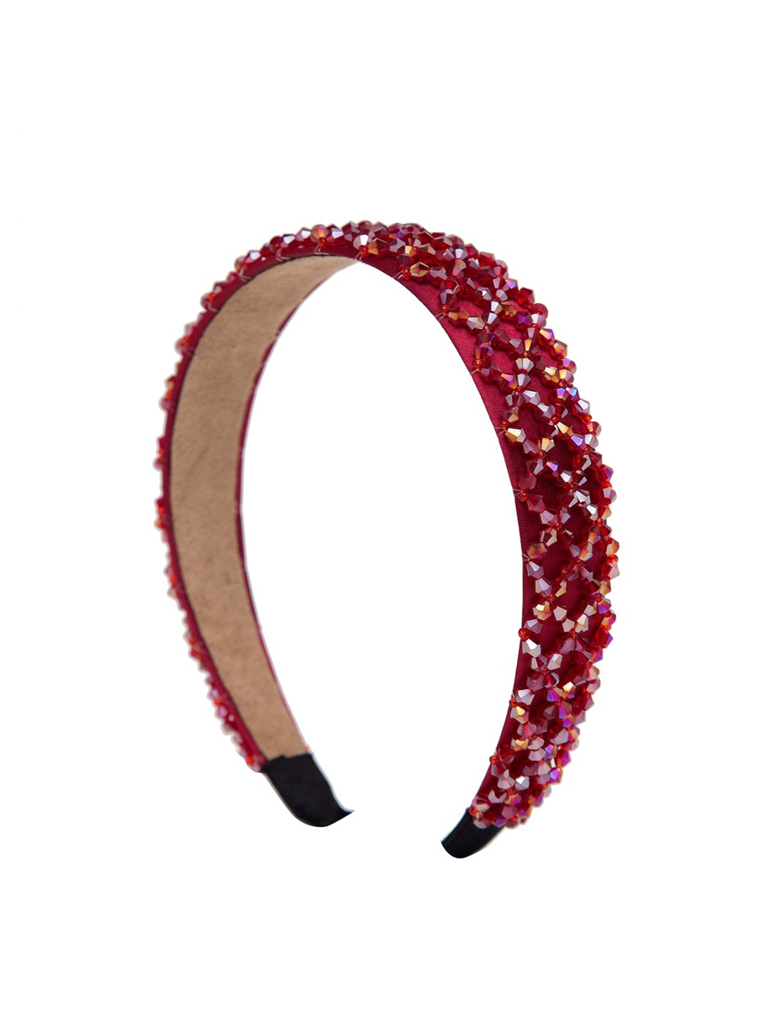 YouBella Red Embellished Hairband