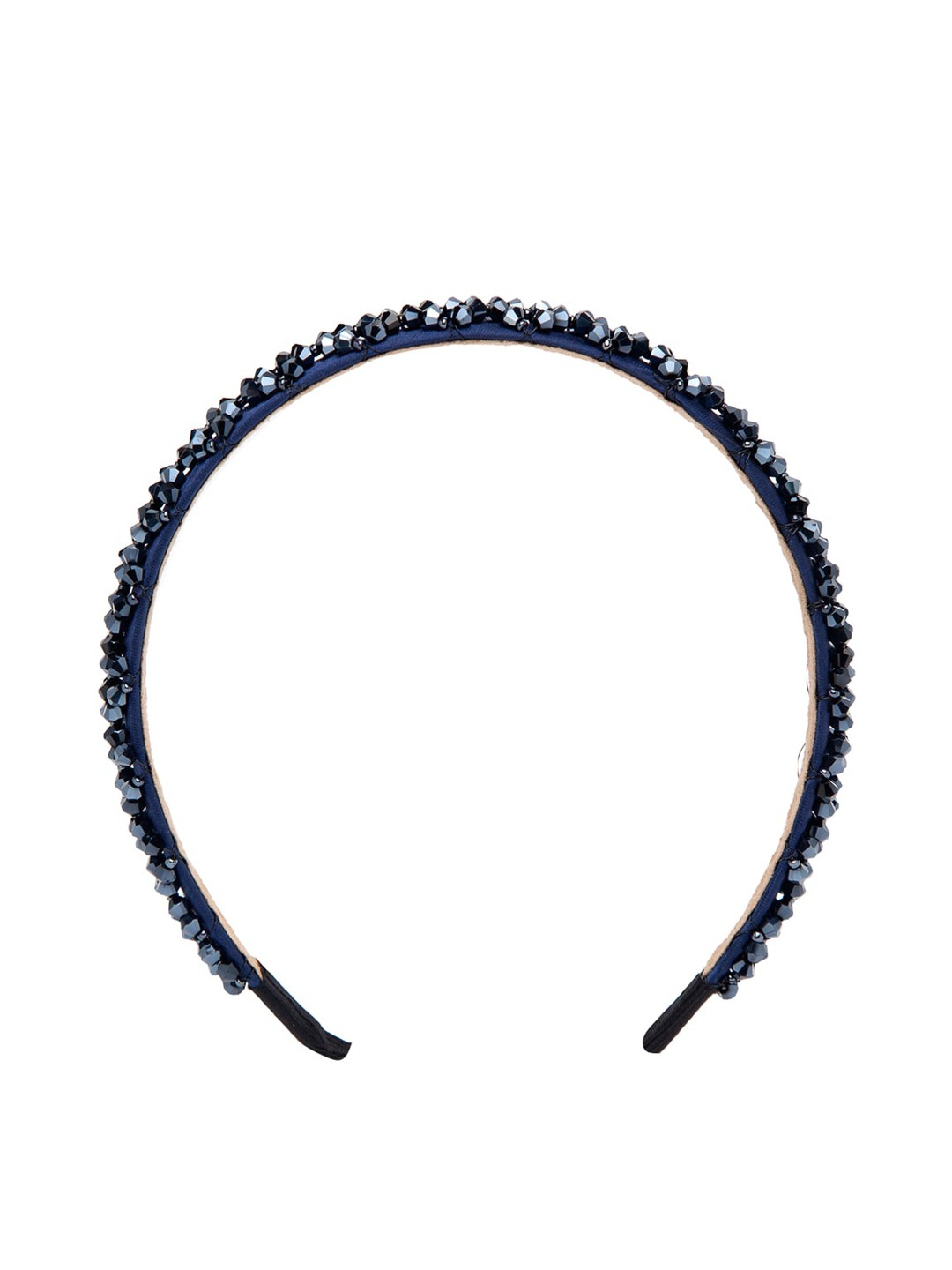 YouBella Navy Blue Embellished Hairband