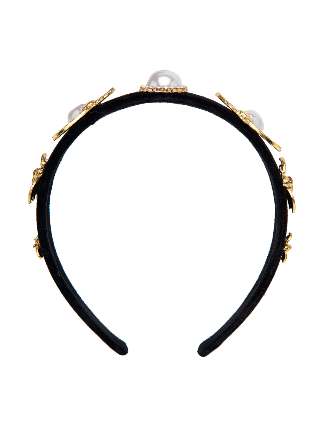 YouBella Hair Jewellery Premium Crystal Studded Hair Band Head Band for Girls and Women(YBHAIR_41313)