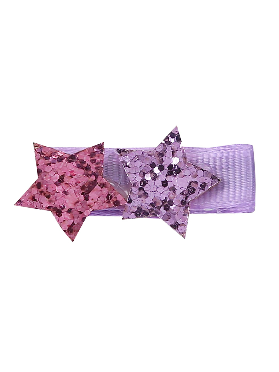 YouBella Hair Jewellery Clip Set for Baby Band for Girls (Pack of 18) (Purple)