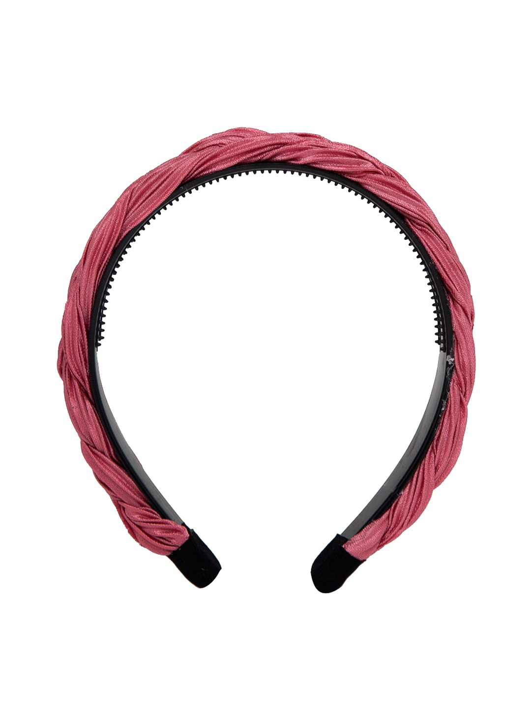 YouBella Pink Lace Layered Hairband
