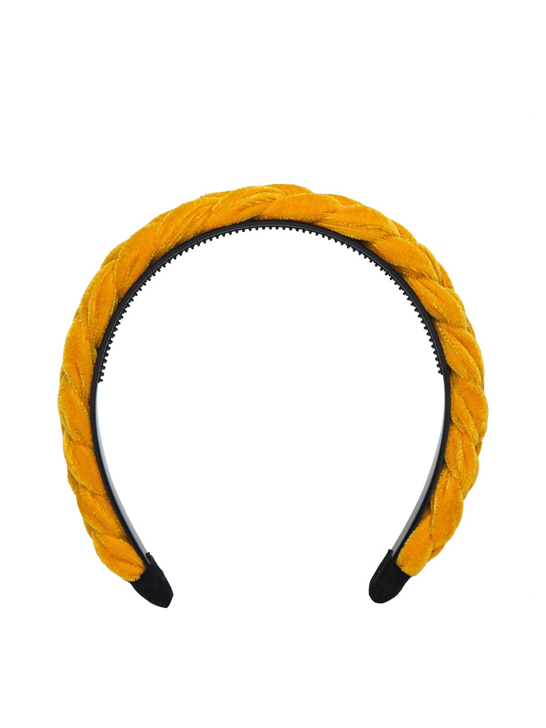 YouBella Yellow Layered Hairband