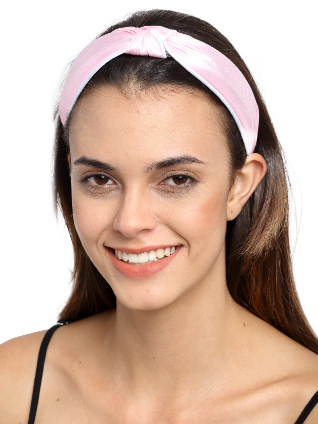 YouBella Pink Lace Hairband