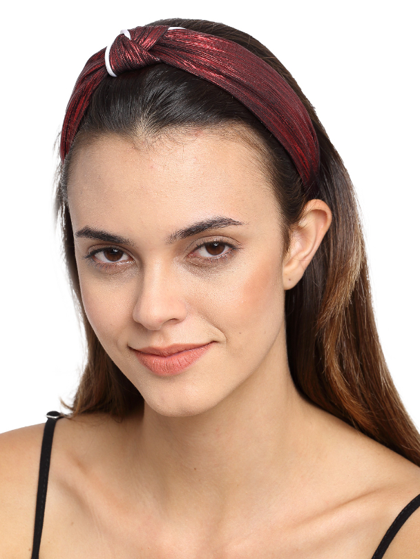 YouBella Women Maroon Hairband
