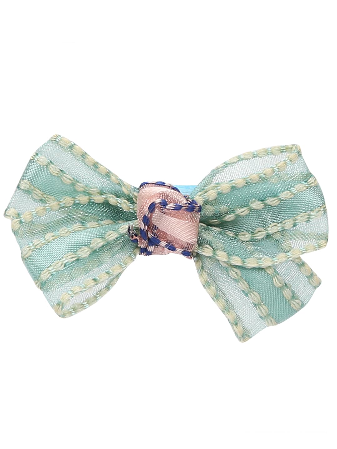 YouBella Hair Jewellery Hair Clips and Bands Set for Girls (Pack of 10) (Multi_Color)