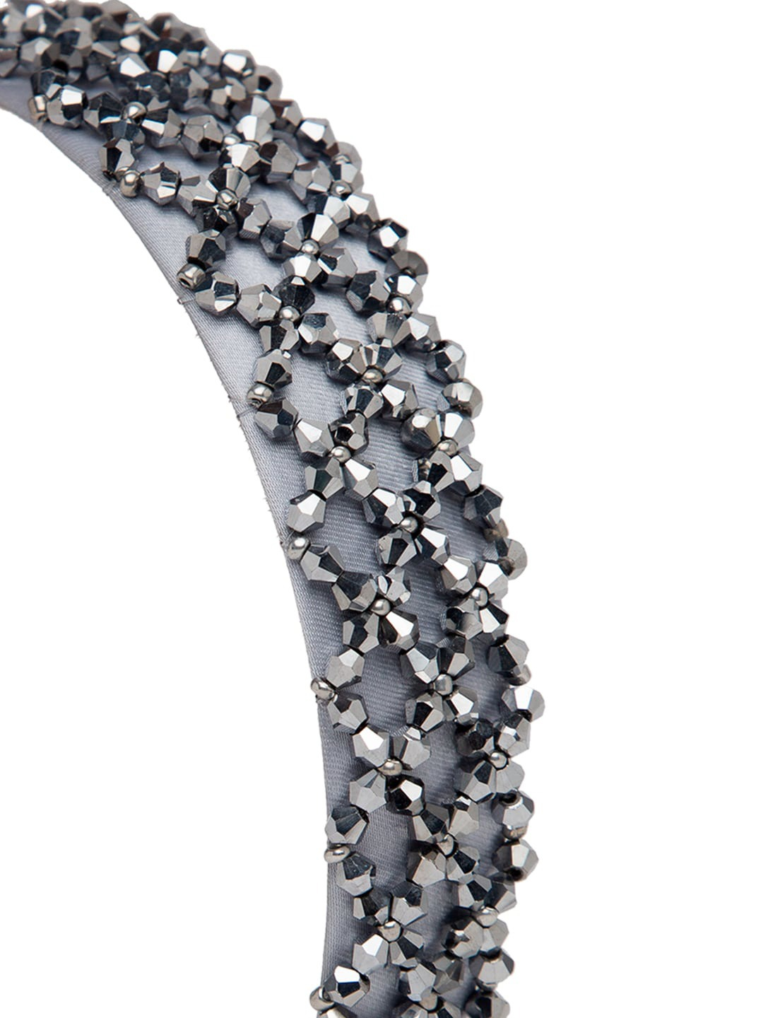 YouBella Women Grey Embellished Hairband