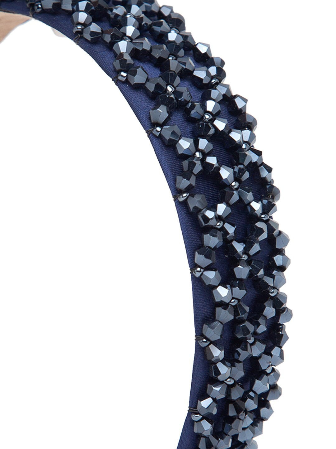 YouBella Blue Embellished Hairband