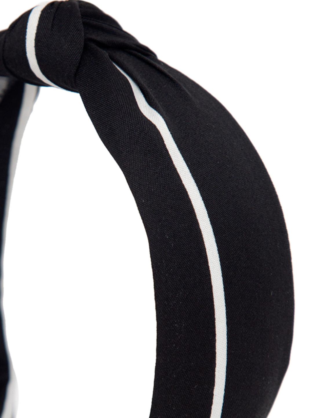 YouBella Hair Jewellery Striped Hair Band Head Band for Girls and Women (Black 2)