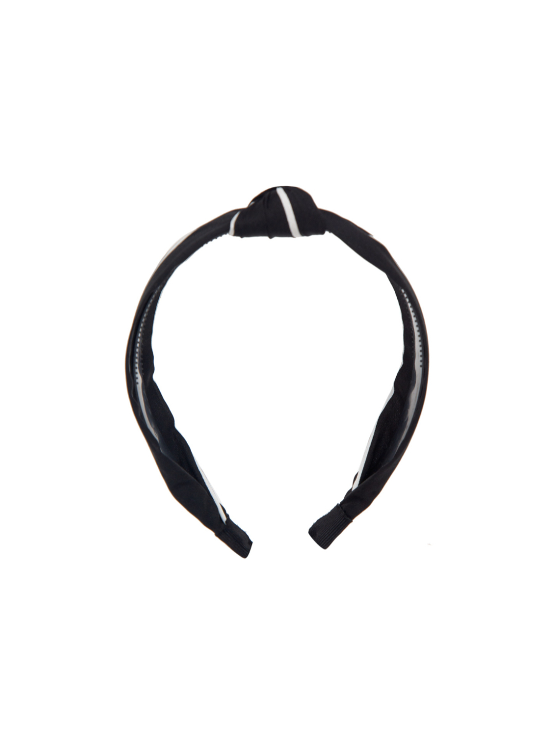YouBella Hair Jewellery Striped Hair Band Head Band for Girls and Women (Black 2)
