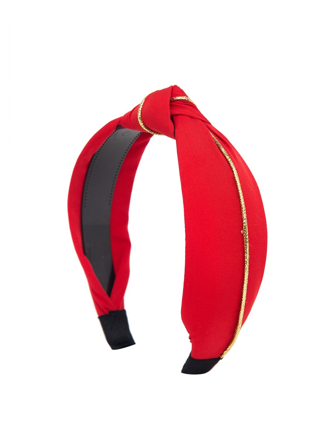 YouBella Jewellery Fabric and Plastic Hair Band Head Band for Girls and Women (Red) (YBHAIR_41393)