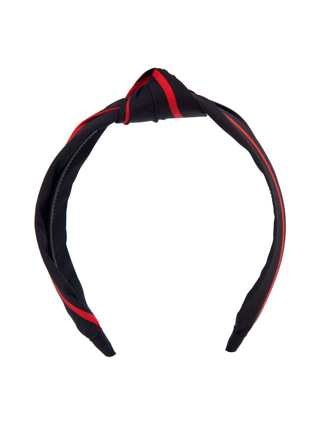 YouBella Jewellery Fabric and Plastic Hair Band Head Band for Girls and Women (Black) (YBHAIR_41397)