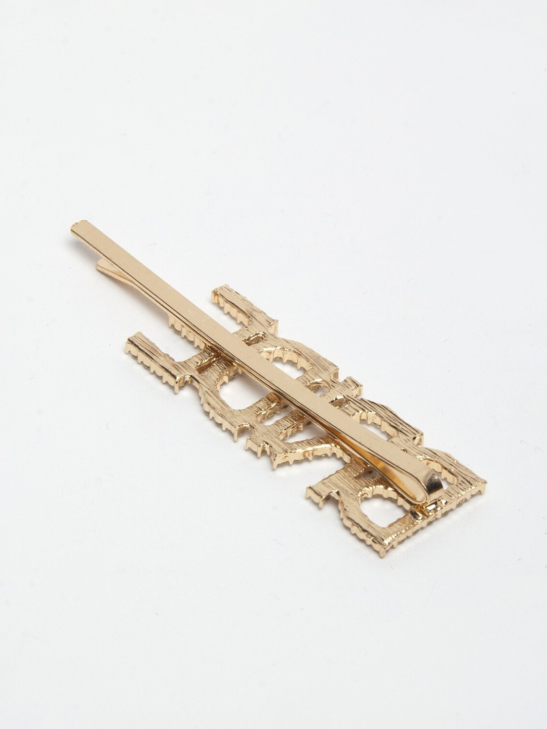YouBella Women Gold & White Set of 2 Embellished Bobby Pins