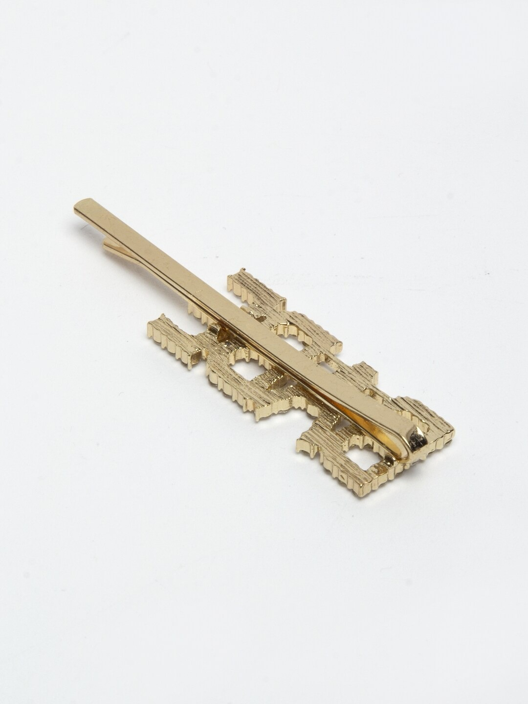 YouBella Gold-Toned & White Set of 2 Embellished Bobby Pins
