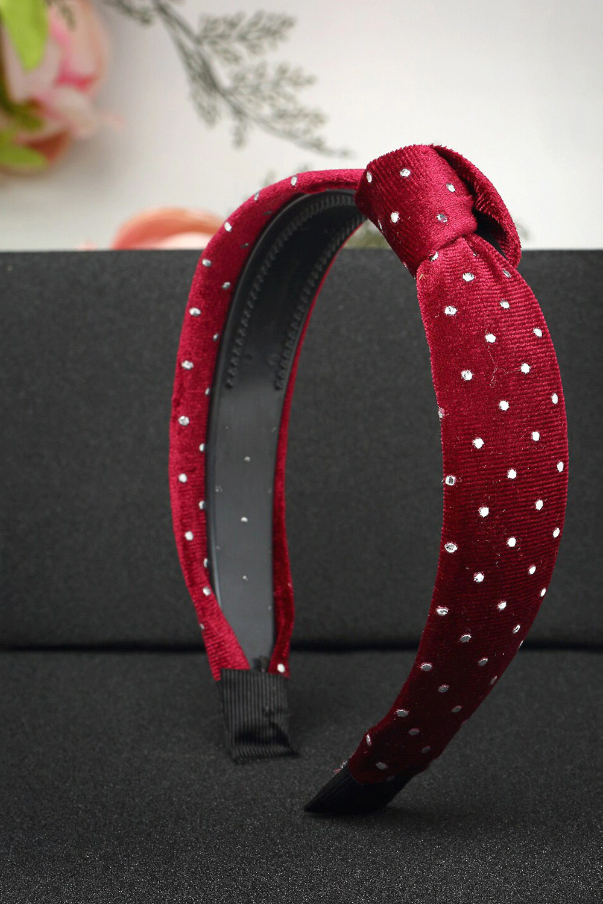 YouBella Red Hairband