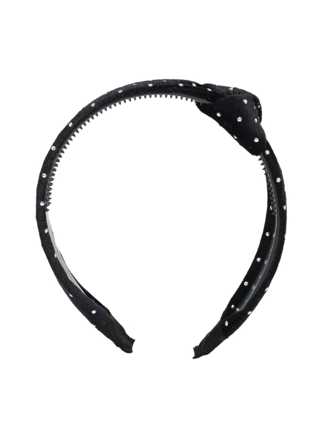 YouBella Women Black Polka Dot Hairband