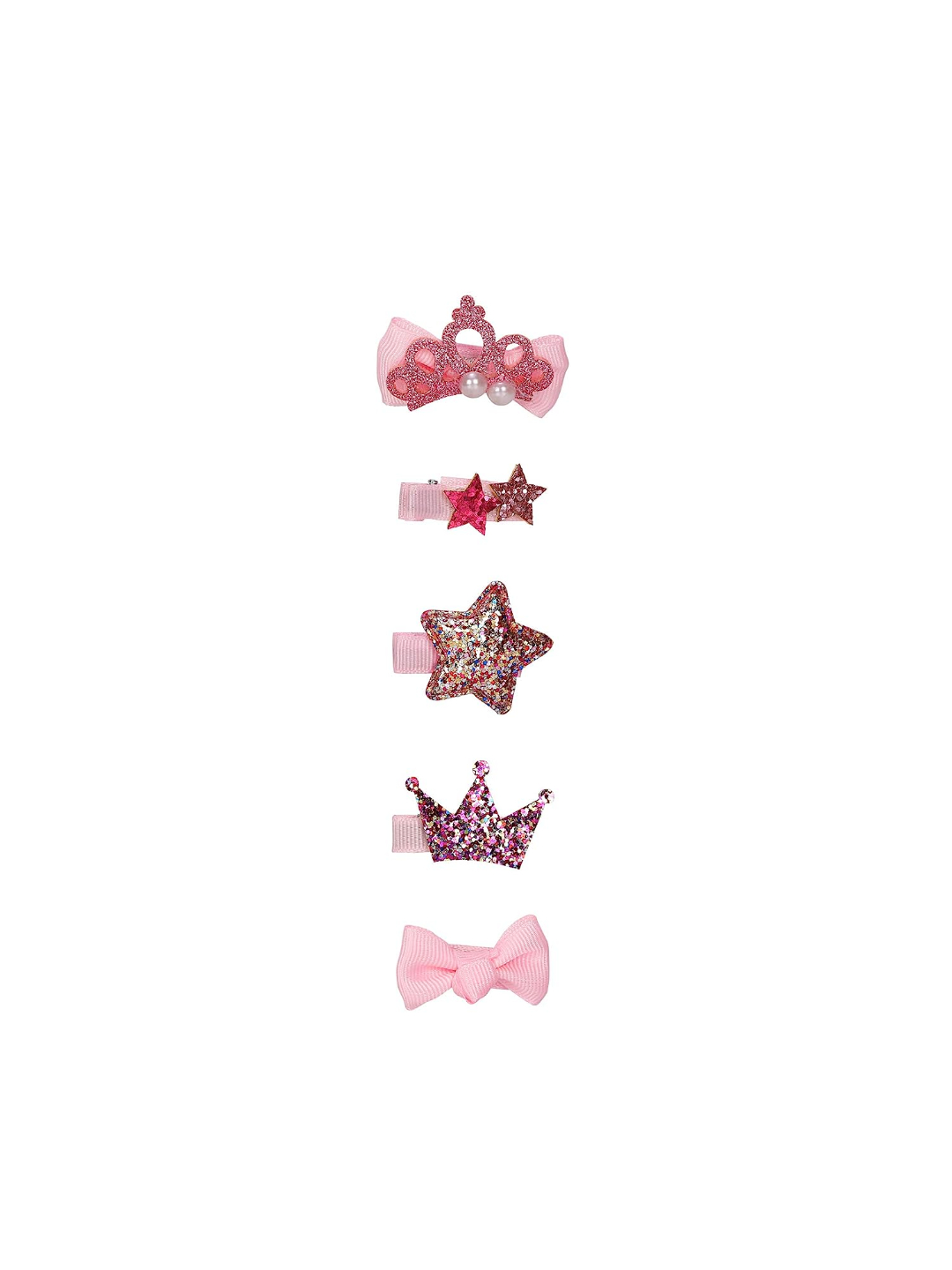 YouBella Jewellery Combo of 10 Hair Pins Hair Clips for Kids, Girls and Women (Multi) (YBHAIR_41441), Standard