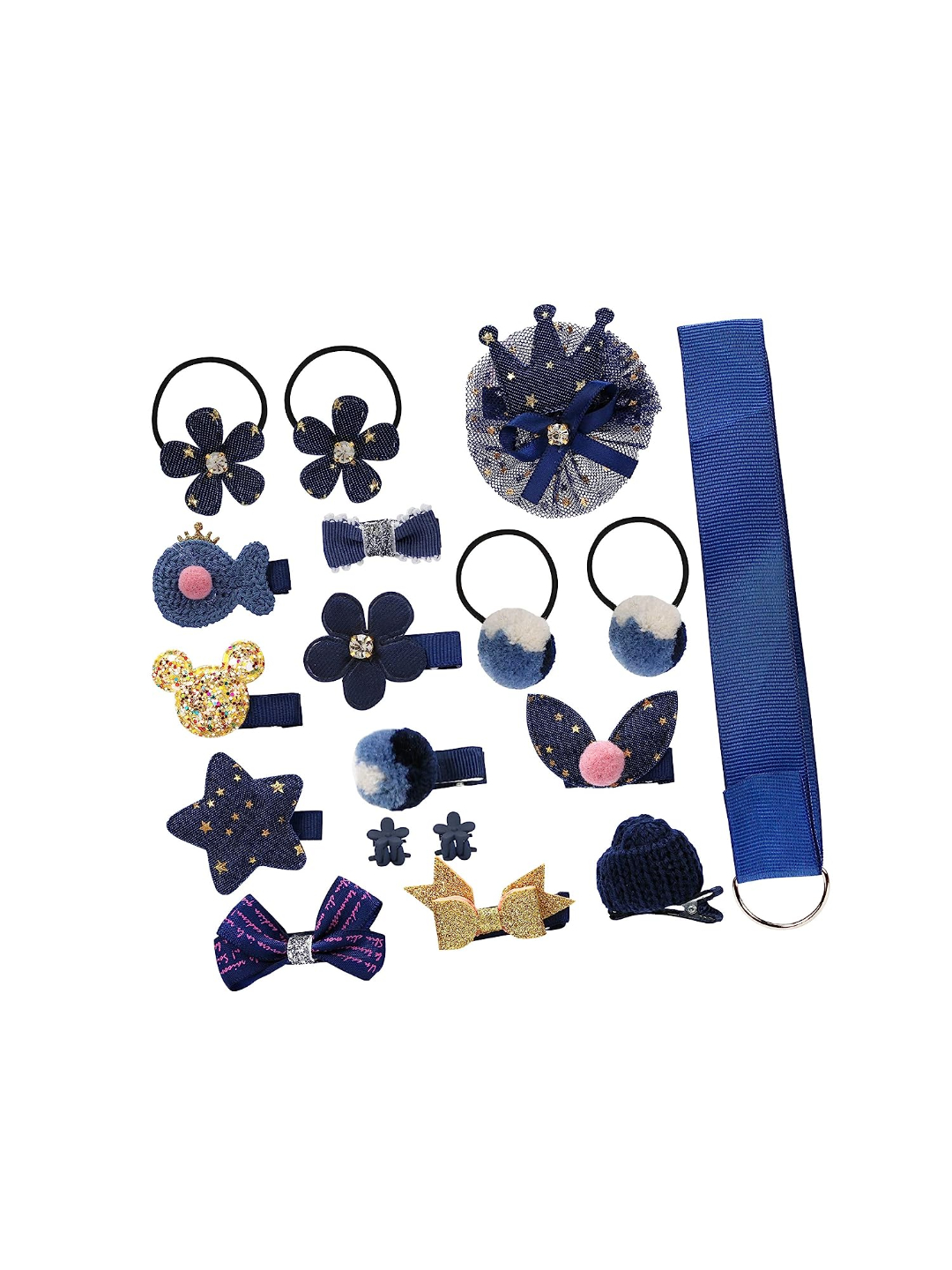 YouBella Jewellery Hair Accessories Combo of 36 Hair Pin Hair Clip for Girls and Women (Style 3)