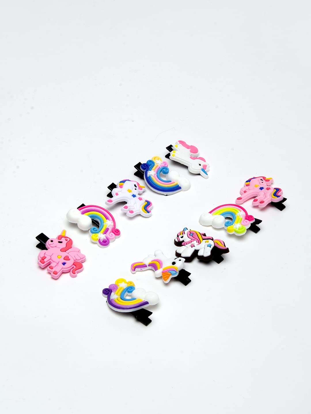 YouBella Jewellery Hair Accessories Stylish Combo of 10 Hair Pin Hair Clip for Girls and Women (Multi-Color)