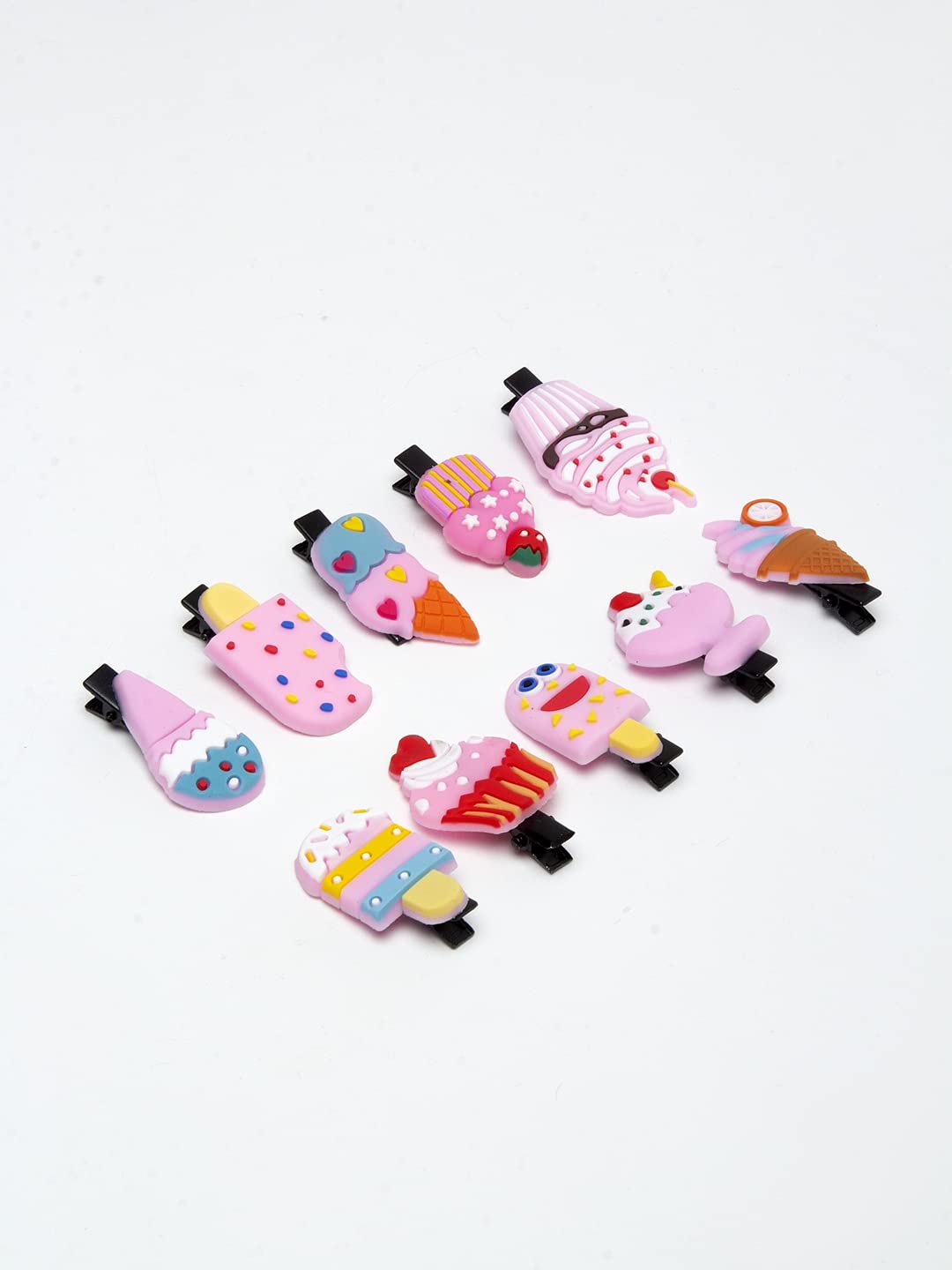 YouBella Jewellery Hair Accessories Stylish Combo of 10 Hair Pin Hair Clip for Girls and Women (Multi-Color)