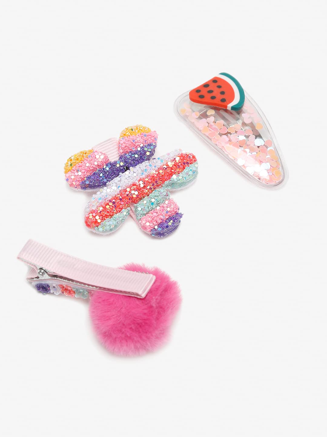 YouBella Jewellery Combo of 5 Hair Pins/Hair Clips for Girls and Women (Multi-Color) (YBHAIR_41602)
