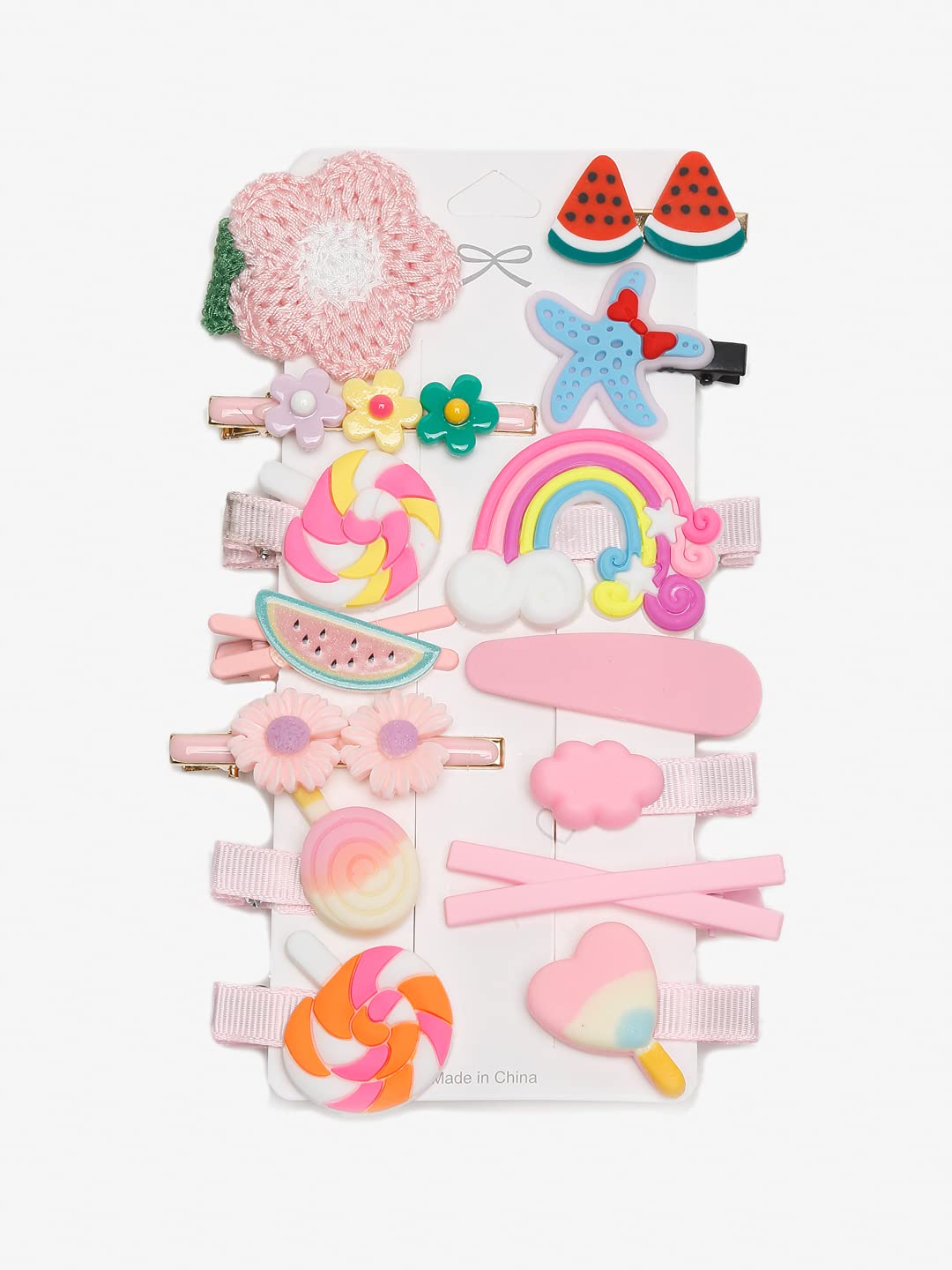 YouBella Jewellery Combo of 14 Hair Pins/Hair Clips for Girls and Women (Multi-Color) (YBHAIR_41603)
