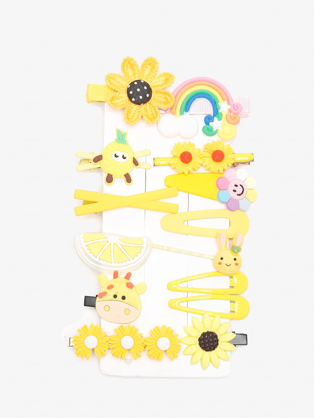 YouBella Jewellery Combo of 14 Hair Pins/Hair Clips for Girls and Women (Multi-Color) (YBHAIR_41604)