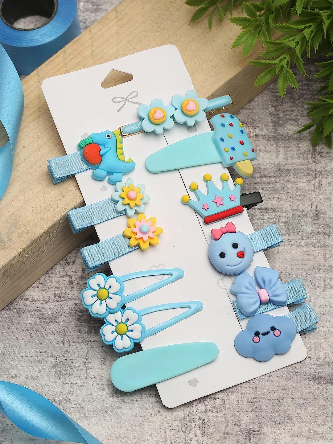 YouBella Jewellery Set of 12 Hair Clips/Pins for Girls and Women