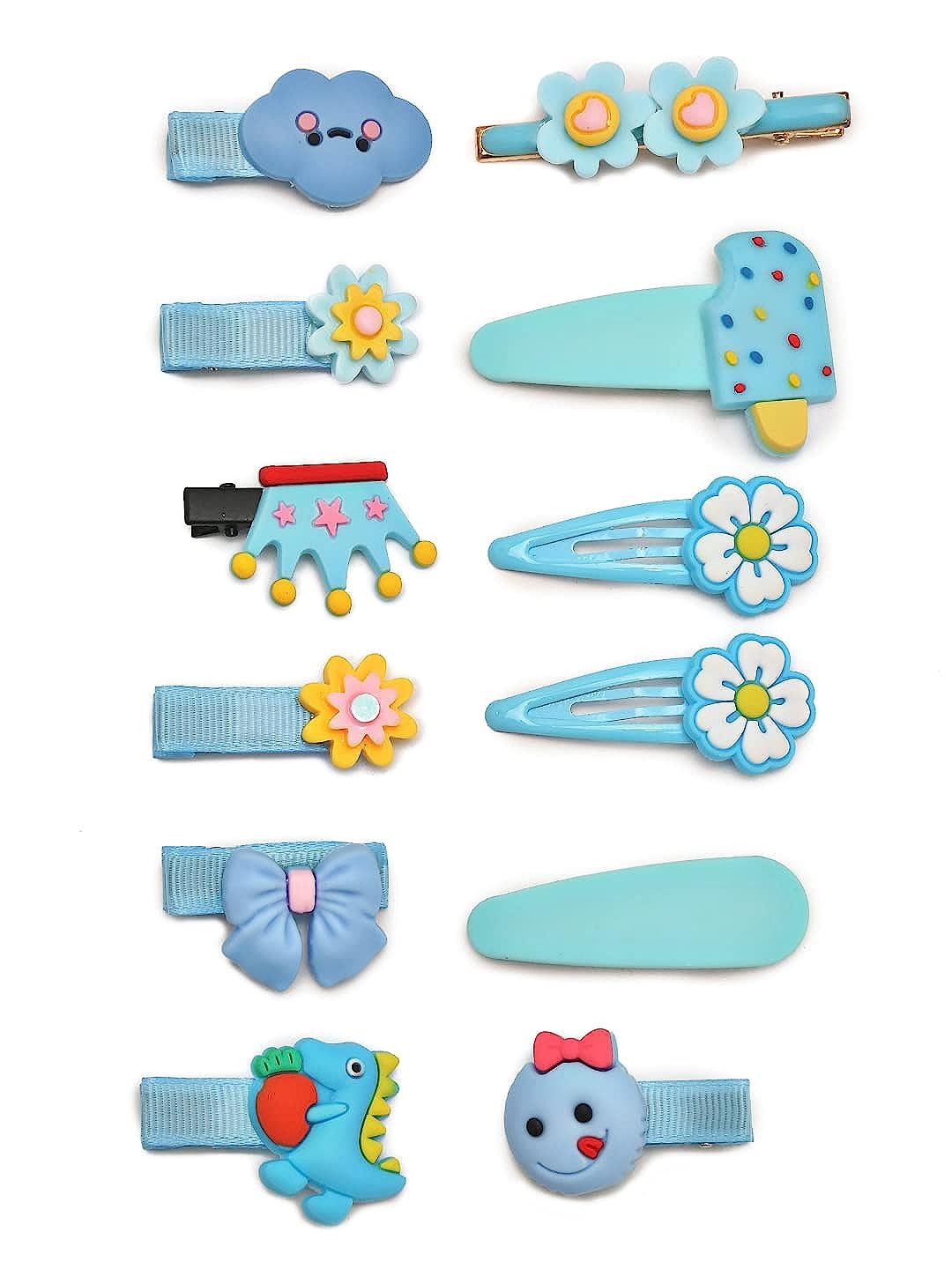 YouBella Jewellery Set of 12 Hair Clips/Pins for Girls and Women