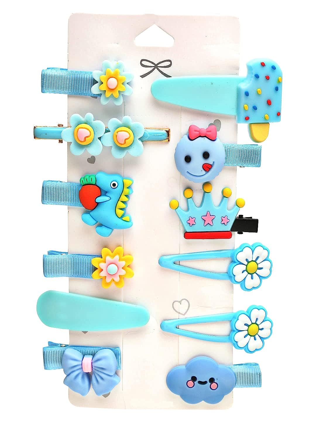 YouBella Jewellery Set of 12 Hair Clips/Pins for Girls and Women