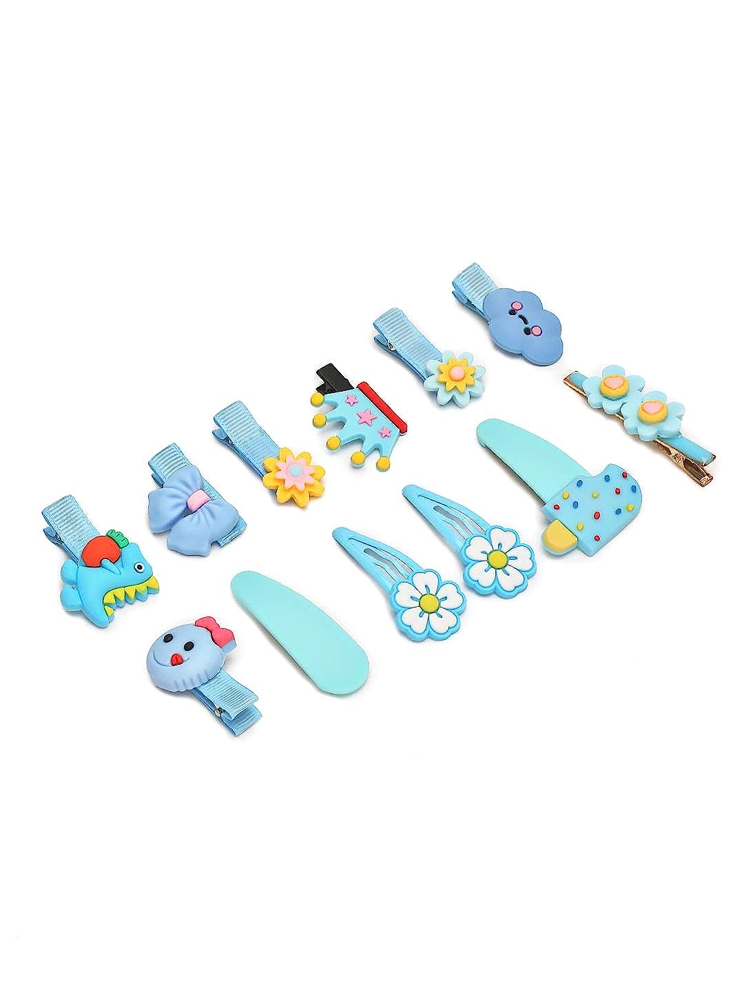YouBella Jewellery Set of 12 Hair Clips/Pins for Girls and Women