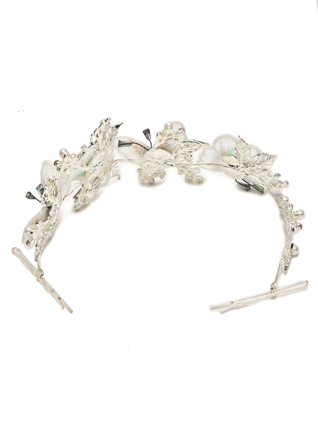 YouBella Women Fashion Stylish and Trendy  Jewellery Hair Chain with Two Hair Pins for Women and Girls