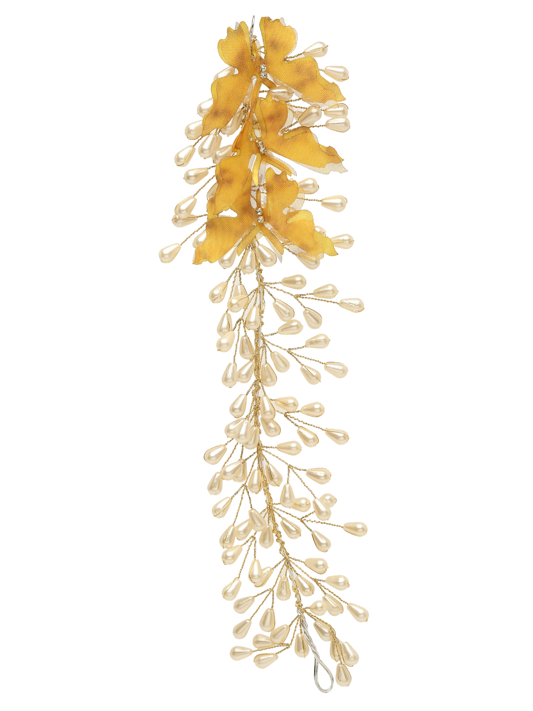 YouBella Women Fashion Stylish and Trendy  Jewellery Butterfly Hair Chain for Women and Girls