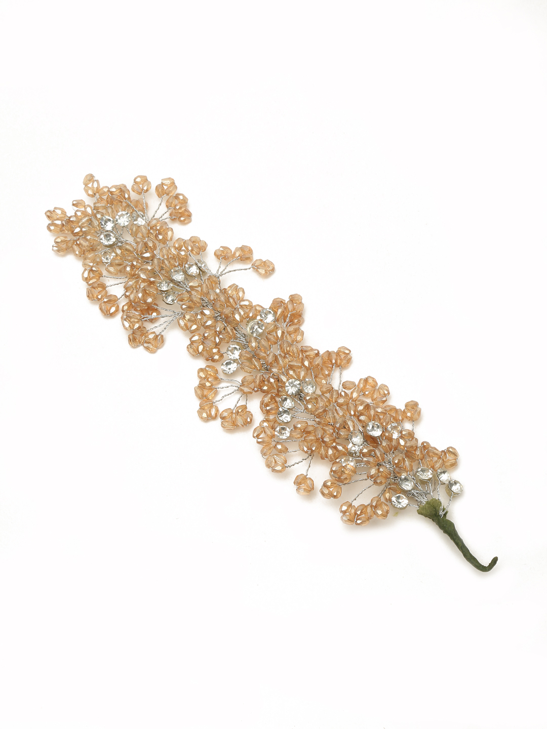 YouBella Women Fashion Stylish and Trendy  Jewellery Beaded Hair Chain for Women and Girls