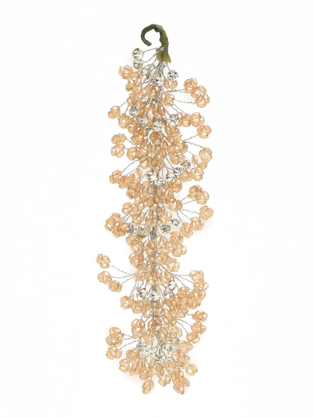 YouBella Women Fashion Stylish and Trendy  Jewellery Beaded Hair Chain for Women and Girls