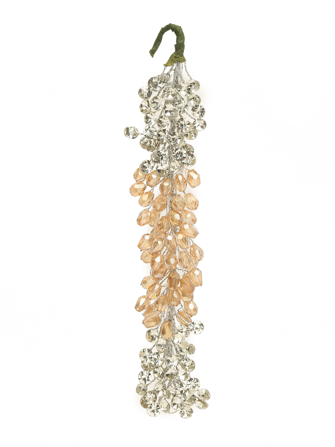 YouBella Women Fashion Stylish and Trendy  Jewellery Beaded Floral Hair Chain for Women and Girls