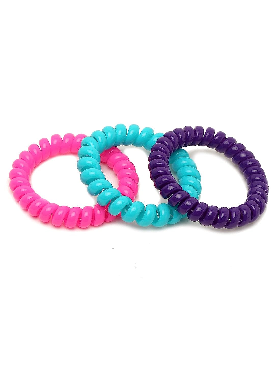 YouBella Stylish Latest Design Fancy Party Wear Set of 10 Spiral Bands for Girls and Women