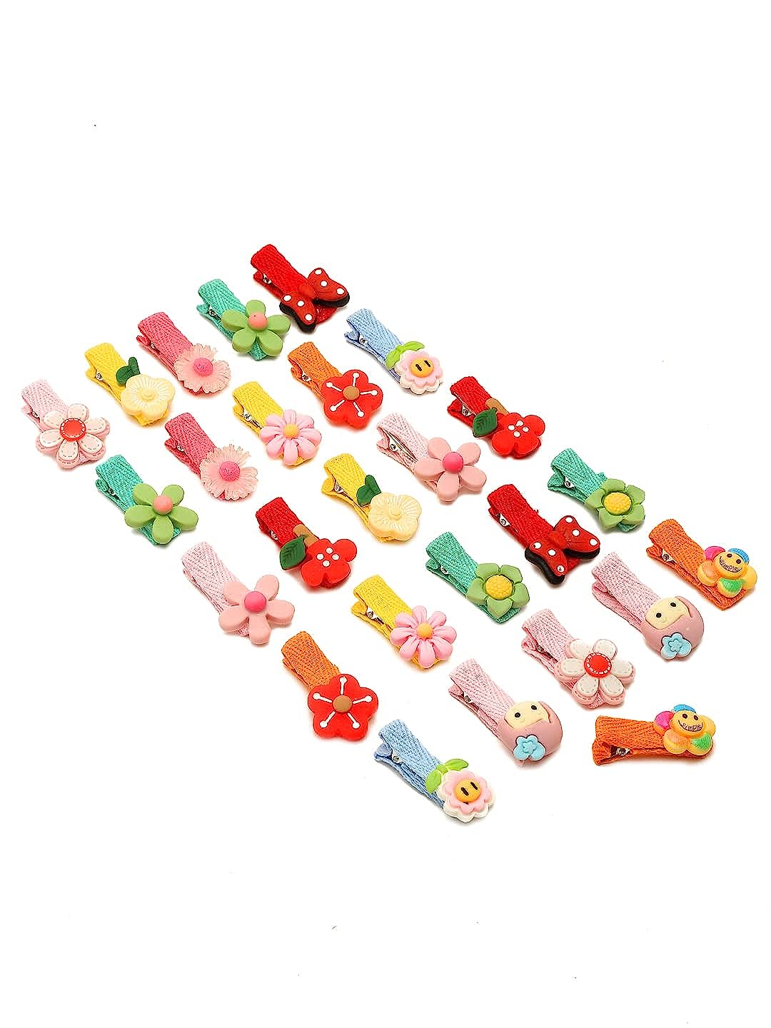 YouBella Women Fashion Stylish and Trendy  Set of 13 Hair Clips for Girls