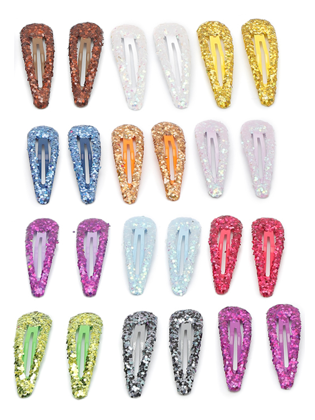 YouBella Jewellery Multicolor Combo of 24 Hair Clips Hair Accessories for Girls and Women (Multi) (YBHAIR_41692)