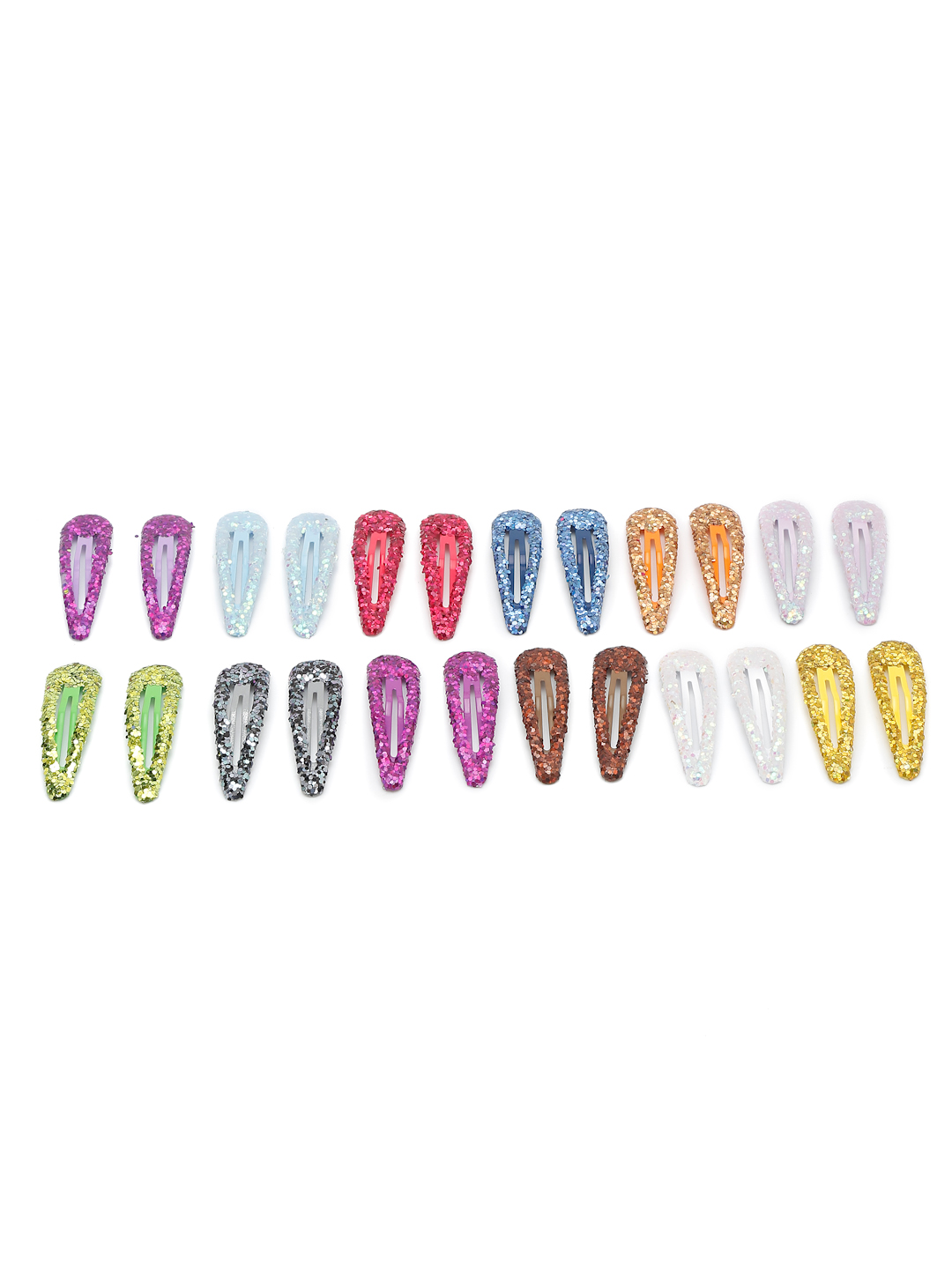YouBella Jewellery Multicolor Combo of 24 Hair Clips Hair Accessories for Girls and Women (Multi) (YBHAIR_41692)