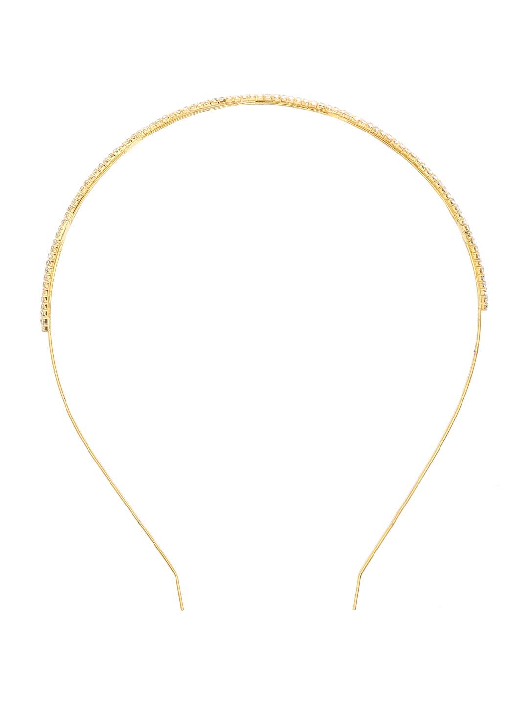 YouBella Jewellery Hair Band Hair Accessories for Girls and Women (Gold) (YBHAIR_41695)