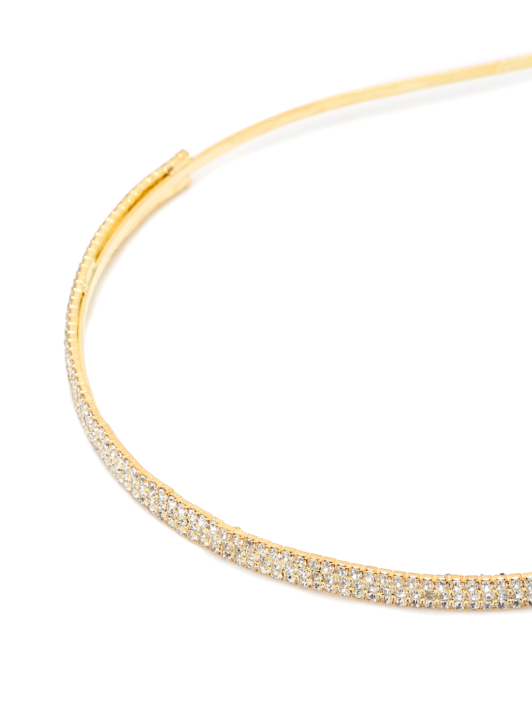 YouBella Jewellery Hair Band Hair Accessories for Girls and Women (Gold) (YBHAIR_41695)